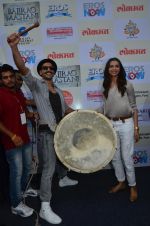 Ranveer Singh and Deepika Padukone launched Gajanana track from Bajirao Mastani on 15th Sept 2015